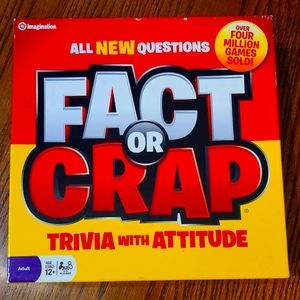 Fact or Crap Trivia Game